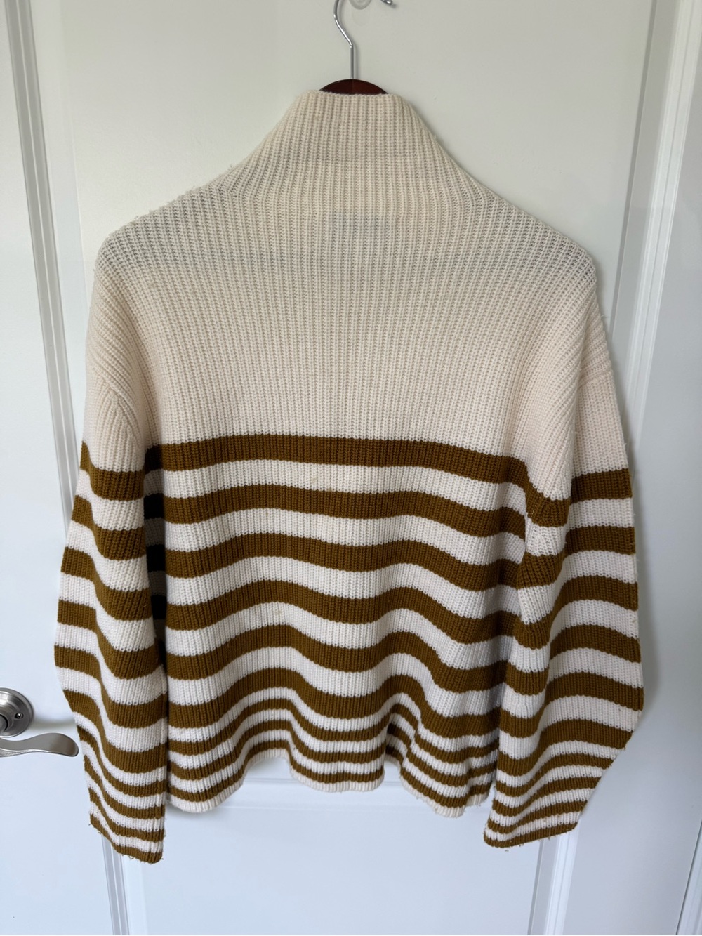 Derek Lam Gracelyn Wool Striped Sweater Size XL - Picture 5 of 8
